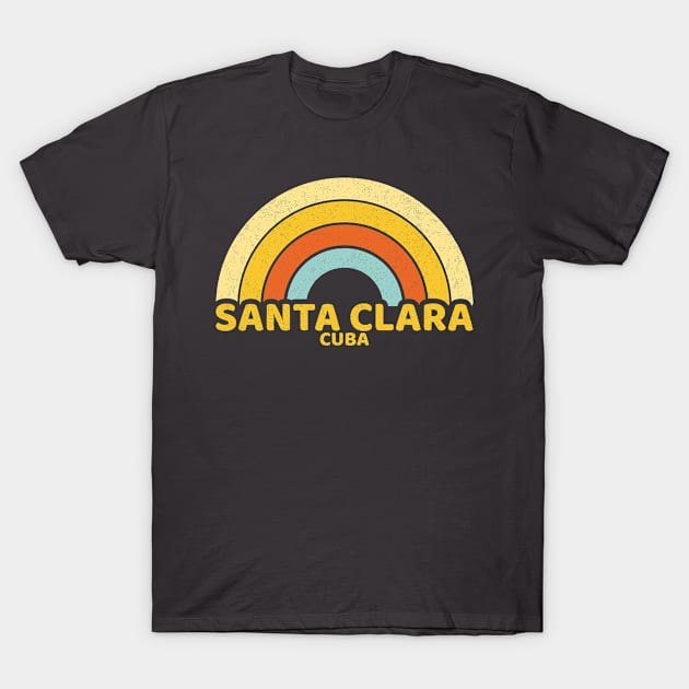 Retro Santa Clara Cuba T-Shirt by dk08